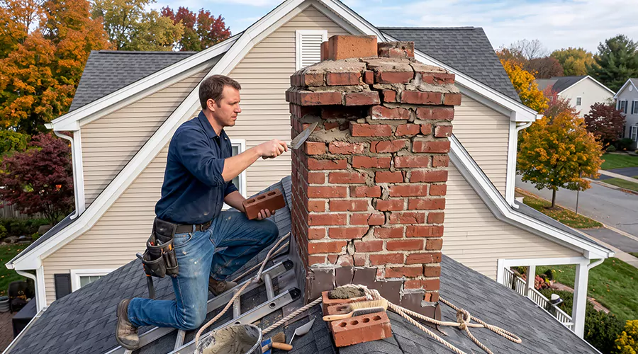 What Causes Chimney Brick Damage?
