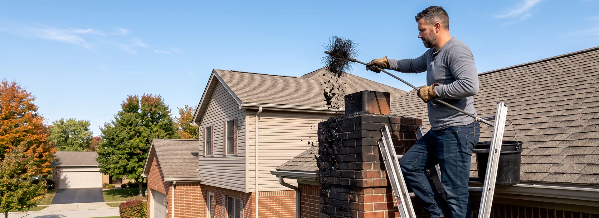 Chimney Creosote Cleaning in Linden