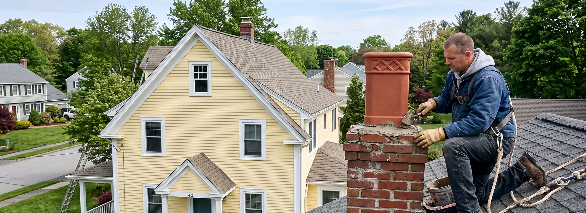 Chimney Pot Repair Linden, NJ
