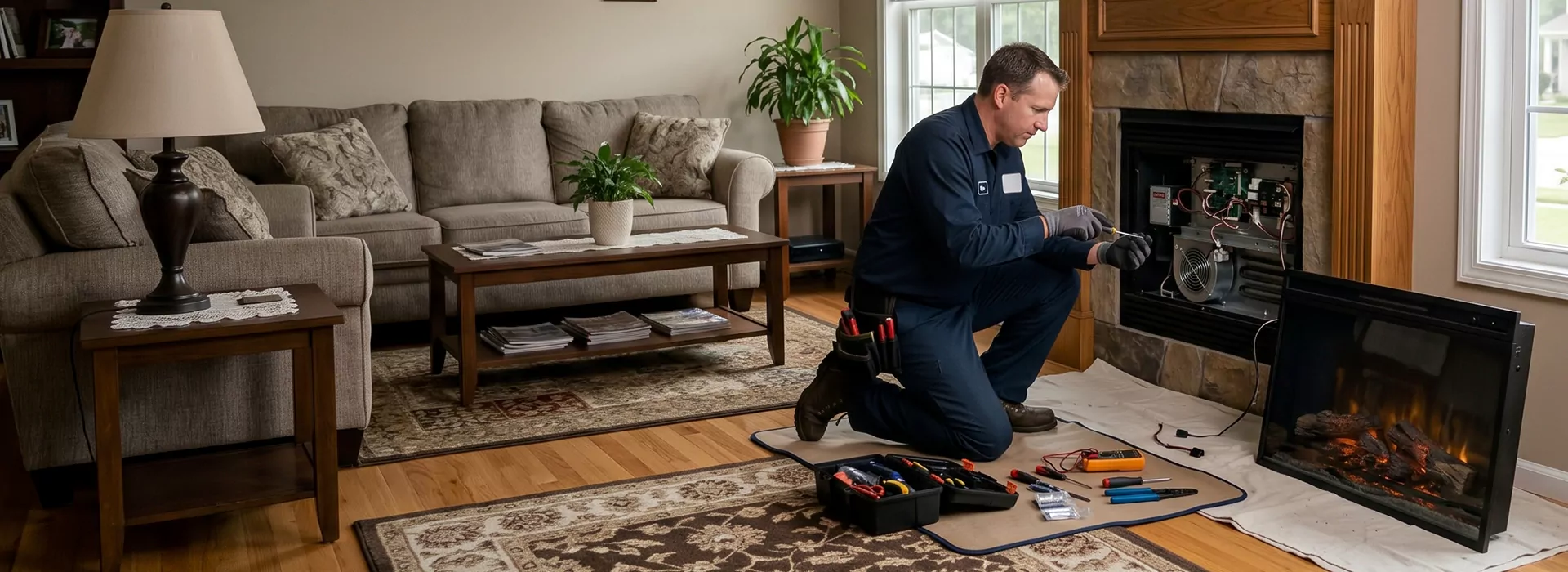 Electric Fireplace Repair in Linden, NJ