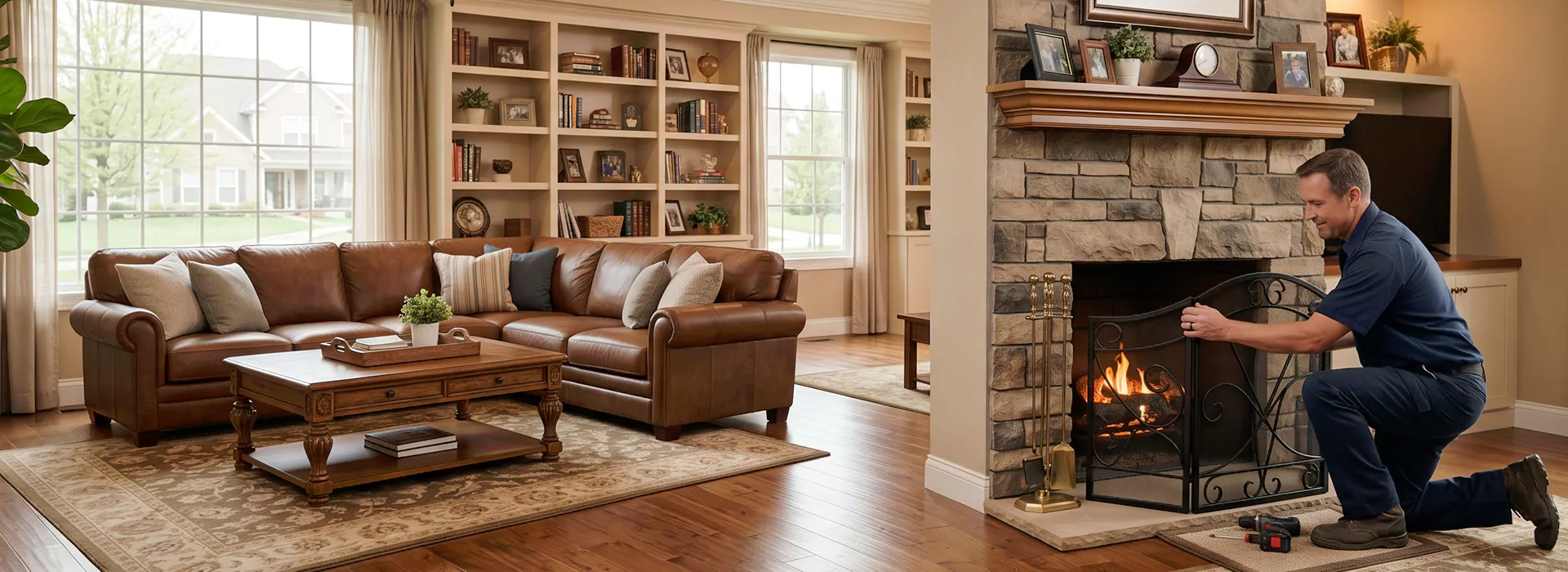 Fireplace Screen Installation Linden, NJ