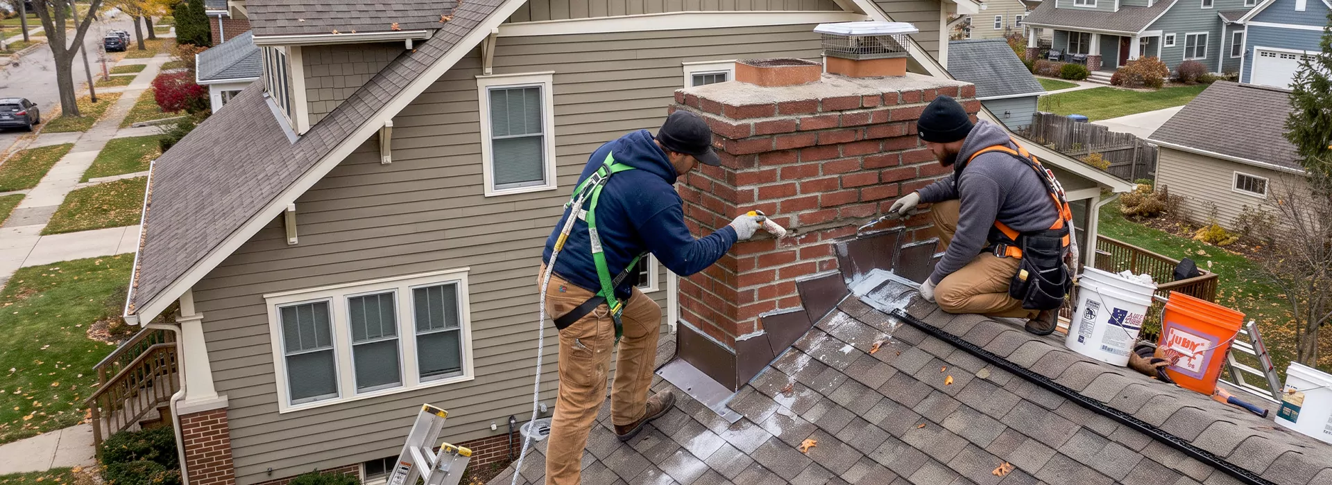 Leaking Chimney Repair in Linden, NJ