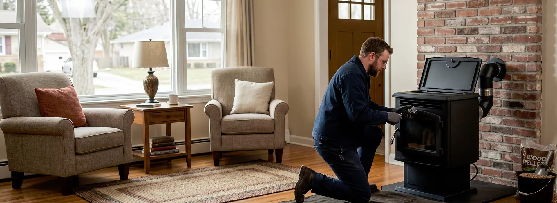 Pellet Fireplace Installation Linden, NJ