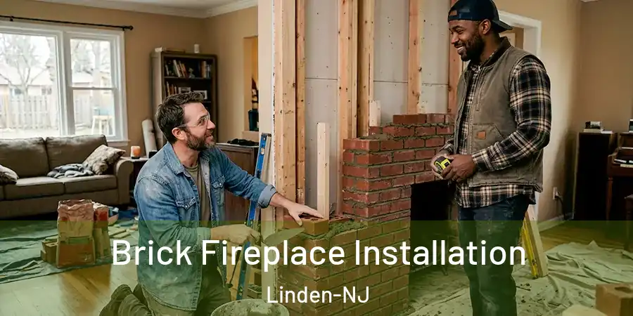 Brick Fireplace Installation Linden-NJ