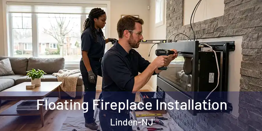 Floating Fireplace Installation Linden-NJ