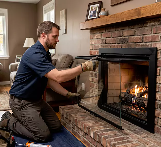 Certified Fireplace Glass Installation Company: Your Local Fireplace Glass Door Installer in Linden, NJ