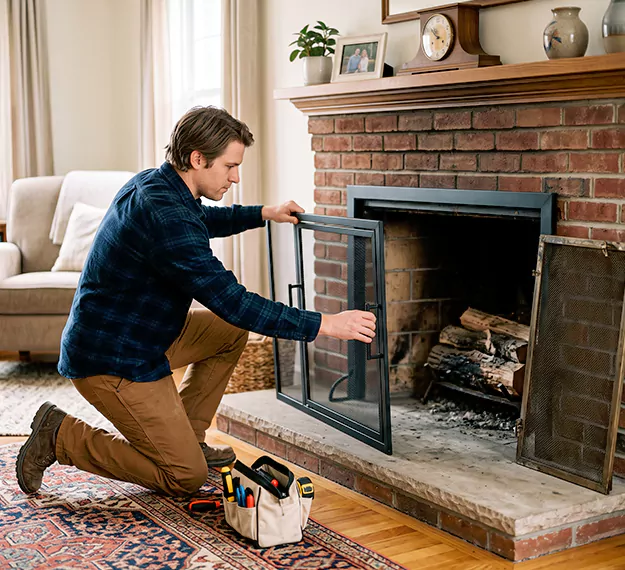 Certified Fireplace Screen Replacement Company: Your Local Fireplace Cover Replacement Team in Linden, NJ