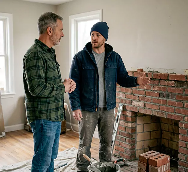 Why Linden Homeowners Choose Our Brick Fireplace Installation Team?