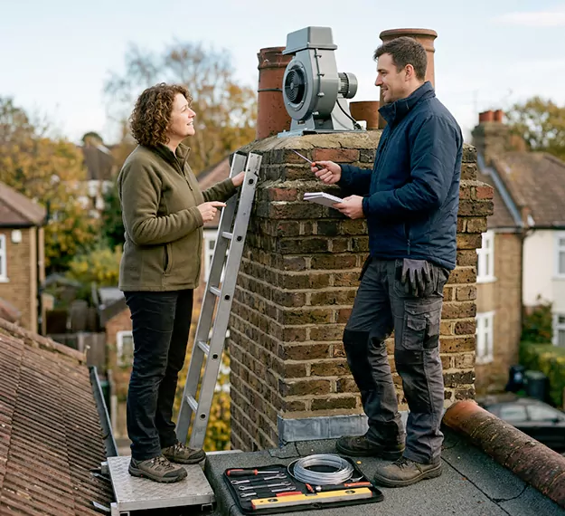 Why Linden, NJ Homeowners Choose Our Chimney Fan Installation Team?