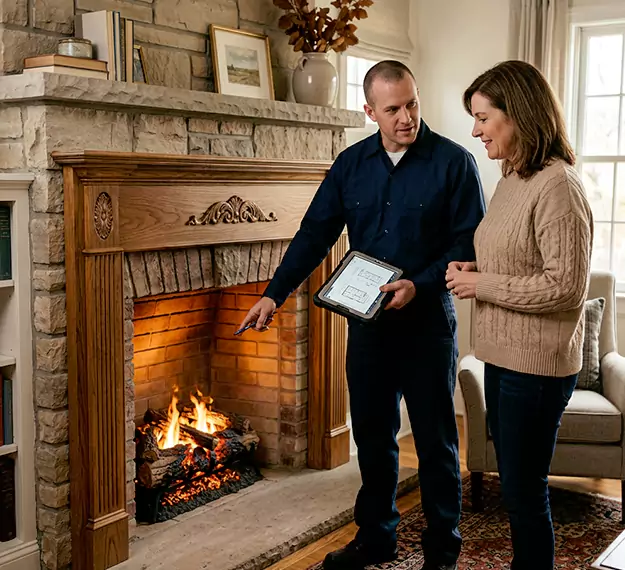 Why Linden Homeowners Choose Our Electric Fireplace Logs Team?