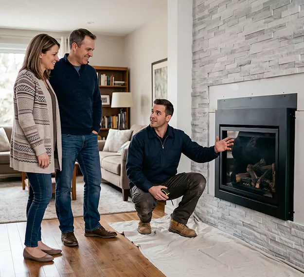Why Linden Homeowners Choose Our Fireplace Insert Installation Team?