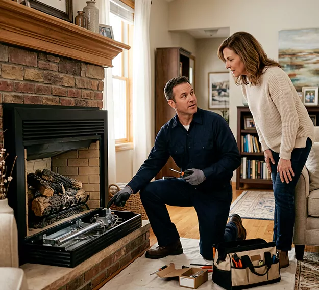 Why Linden Homeowners Choose Our Gas Fireplace Repair Team?