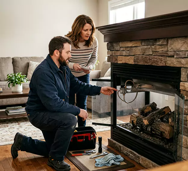 Why Linden, NJ Homeowners Choose Our Propane Fireplace Repair Team?