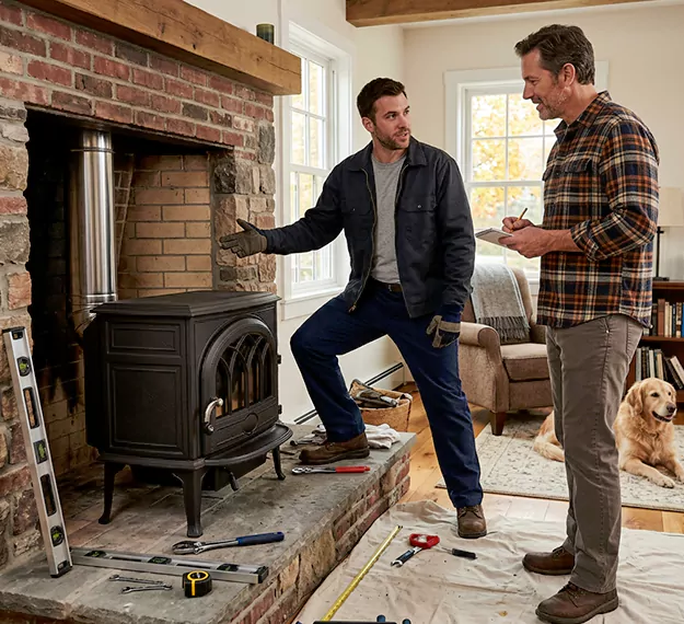 Why Linden Homeowners Choose Our Wood Stove Installation Team?