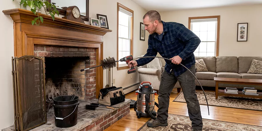 Flue Cleaning in Linden