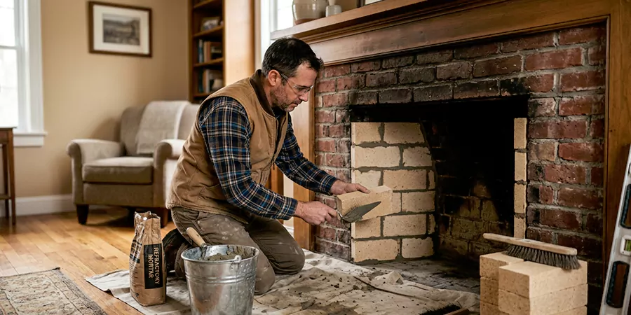 Fire Brick Installation Linden