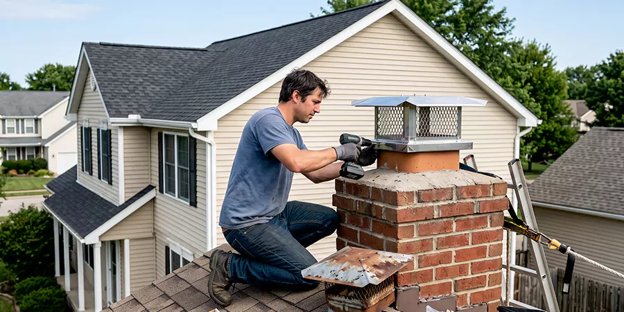 Metal Chimney Cover Replacement Linden