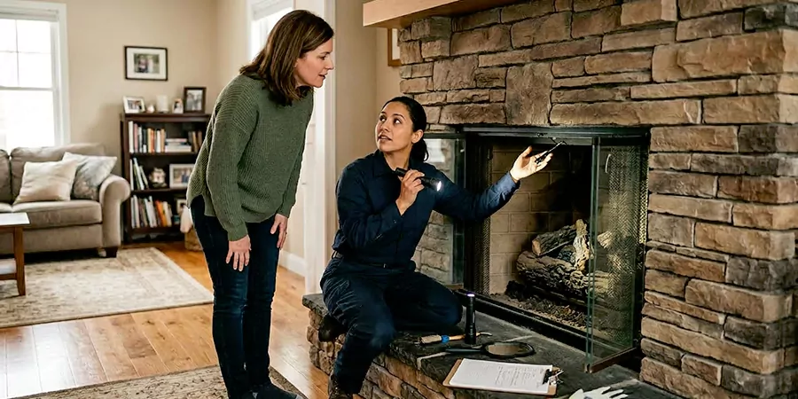 Home Fireplace Safety Inspection Linden