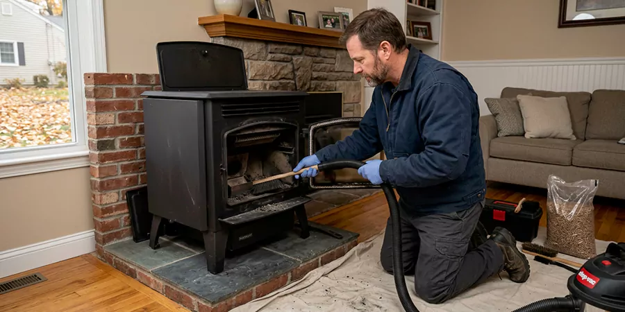 Pellet Stove Cleaning Linden