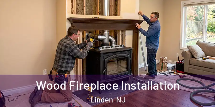 Wood Fireplace Installation Linden-NJ